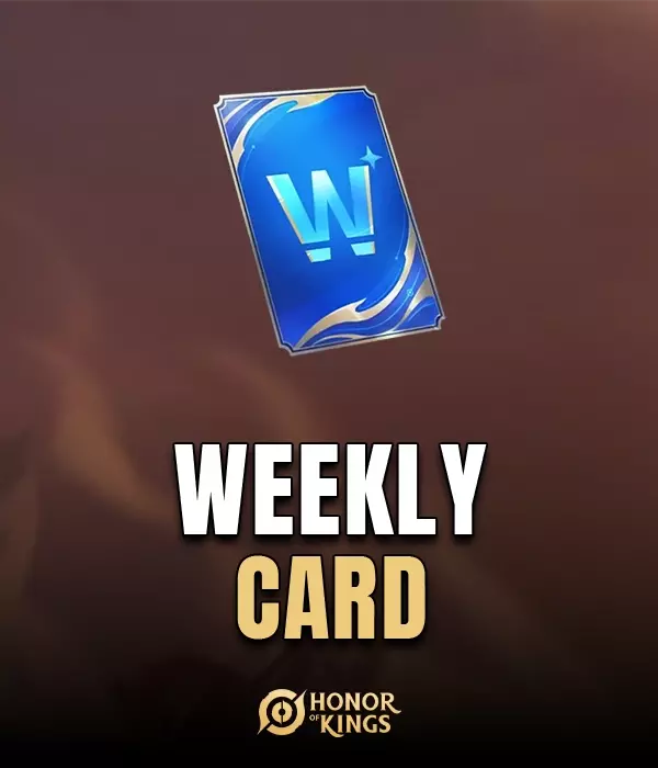 Honor of Kings Weekly Card